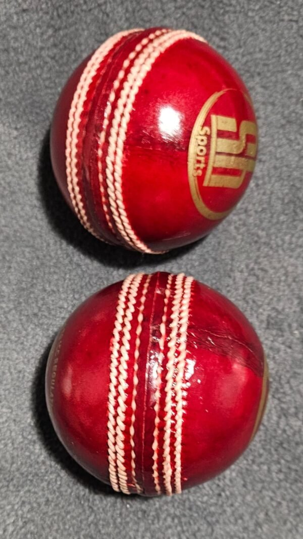 Red Mako Cricket Ball - Image 10